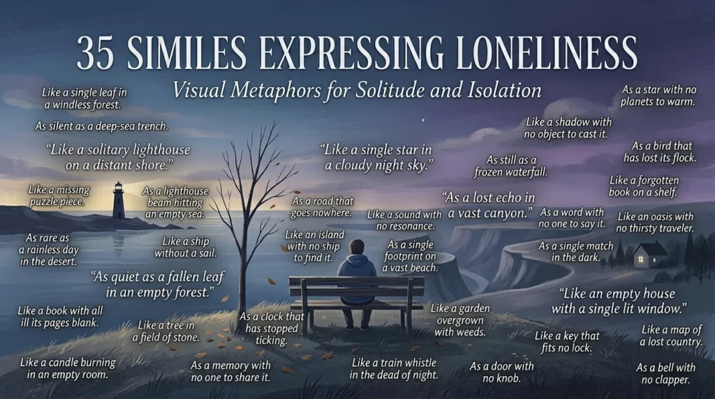 35 Similes Expressing Loneliness