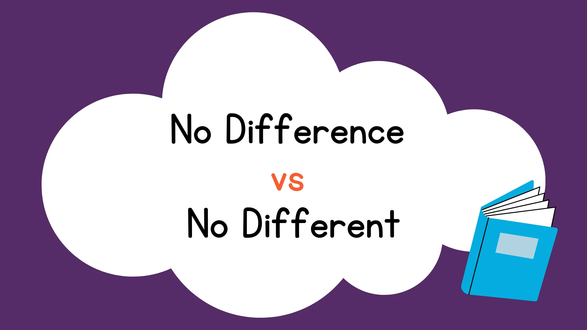 No Difference vs No Different