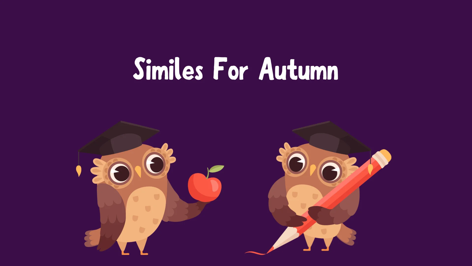 Similes For Autumn