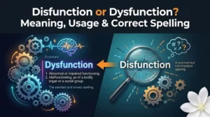 Disfunction or Dysfunction