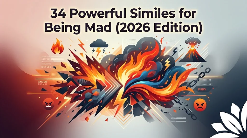 Similes for Being Mad