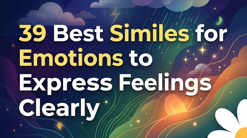 Similes for Emotions