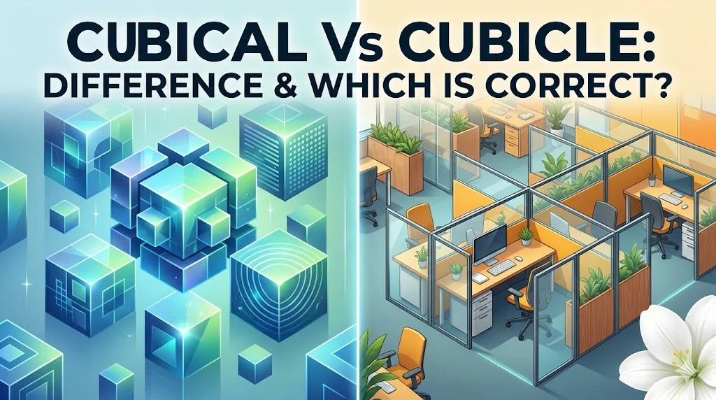 Cubical Vs Cubicle