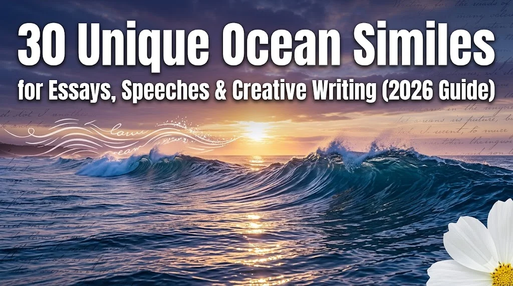 Ocean Similes for Essays