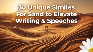 Similes For Sand