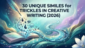 Similes for Trickles