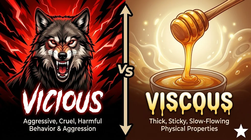 Vicious Vs Viscous