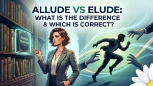 Allude Vs Elude