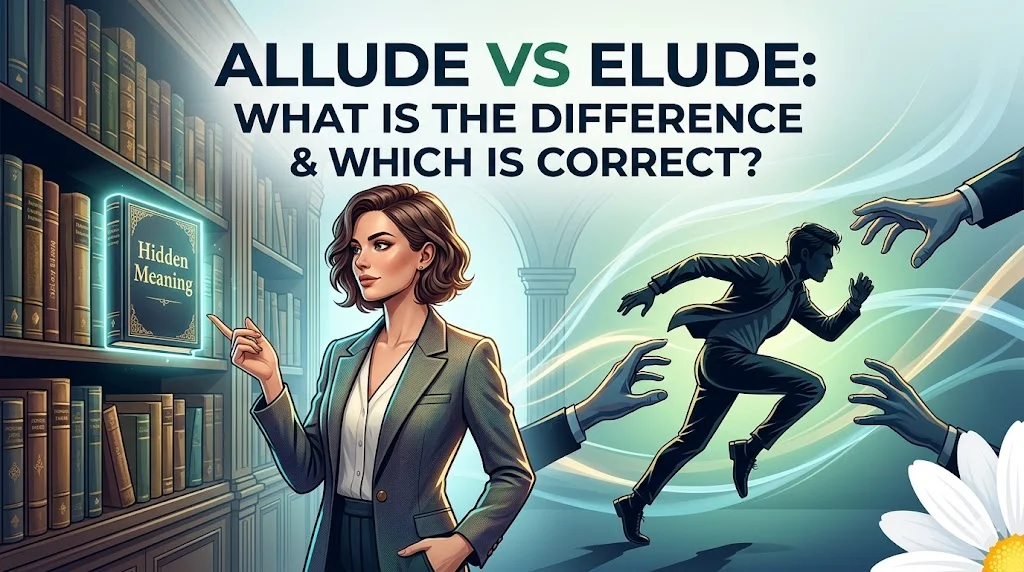 Allude Vs Elude