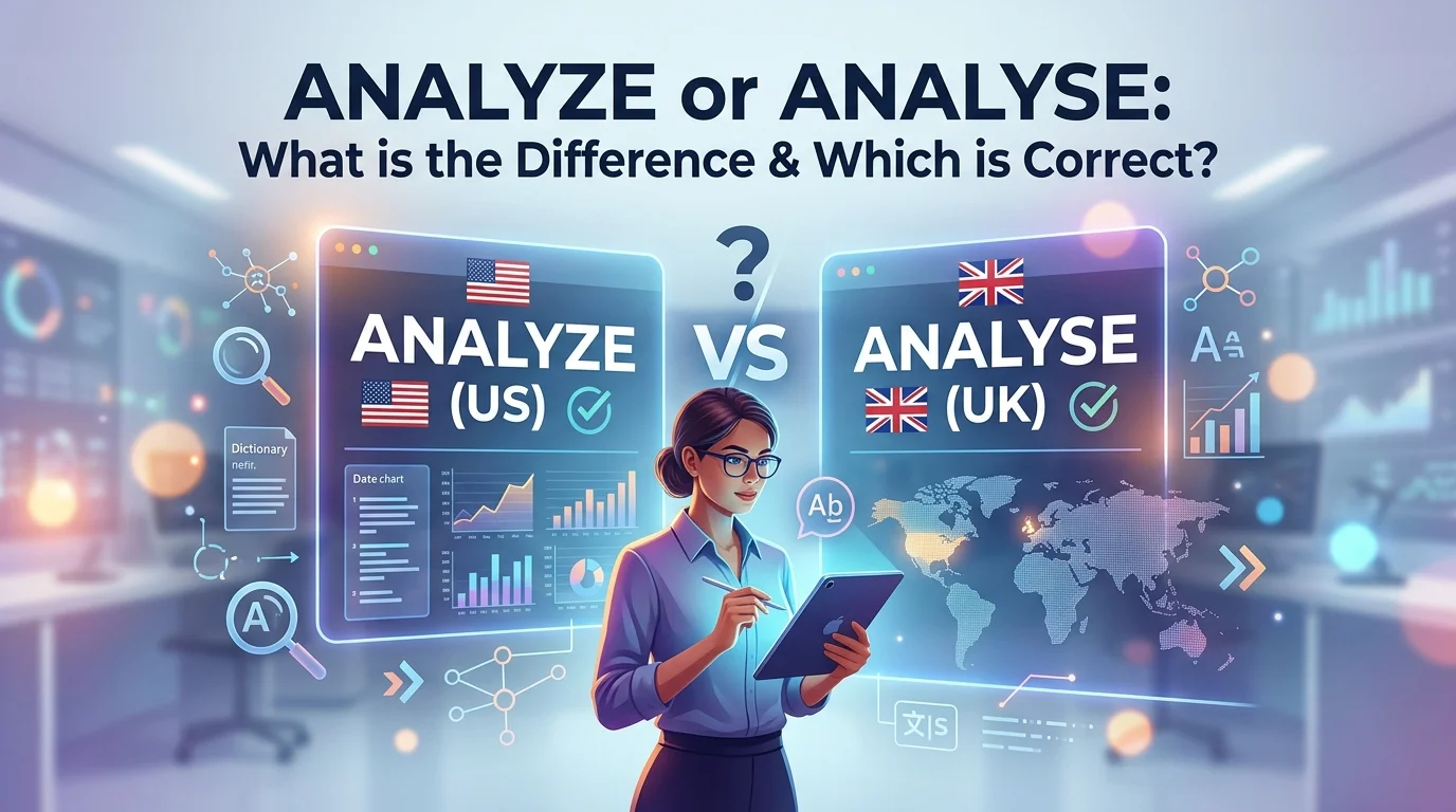 Analyze or Analyse What is the Difference