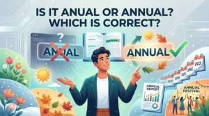 Anual Or Annual