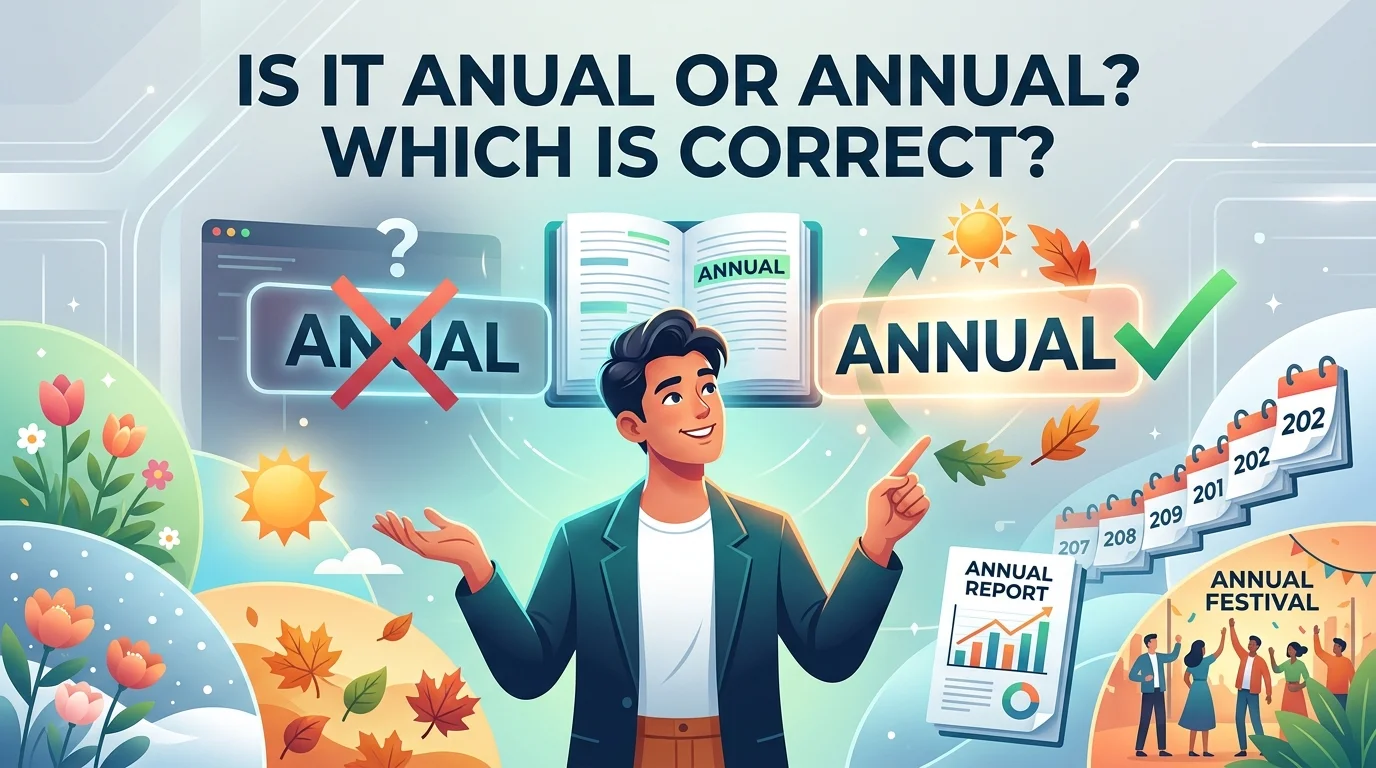 Anual Or Annual