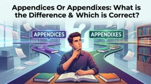 Appendices Or Appendixes