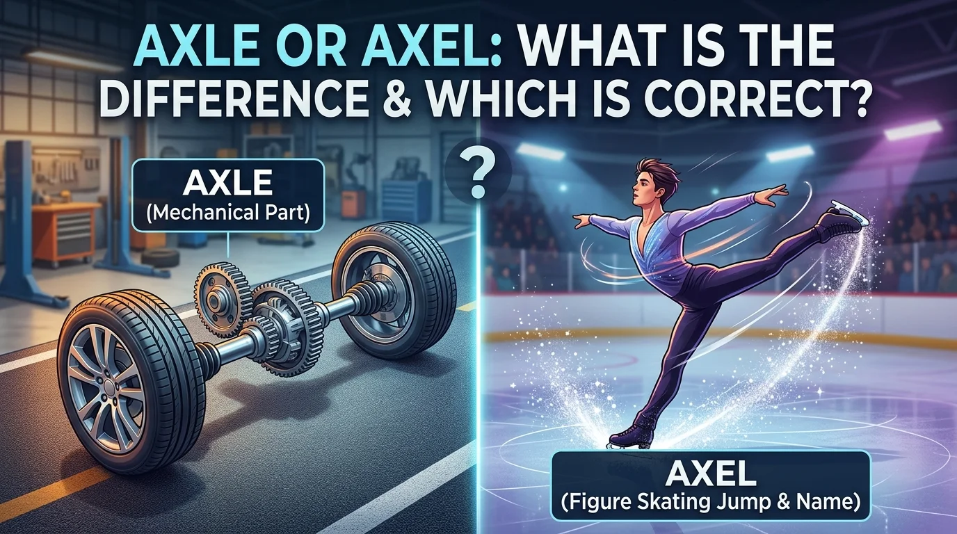 Axle Or Axel