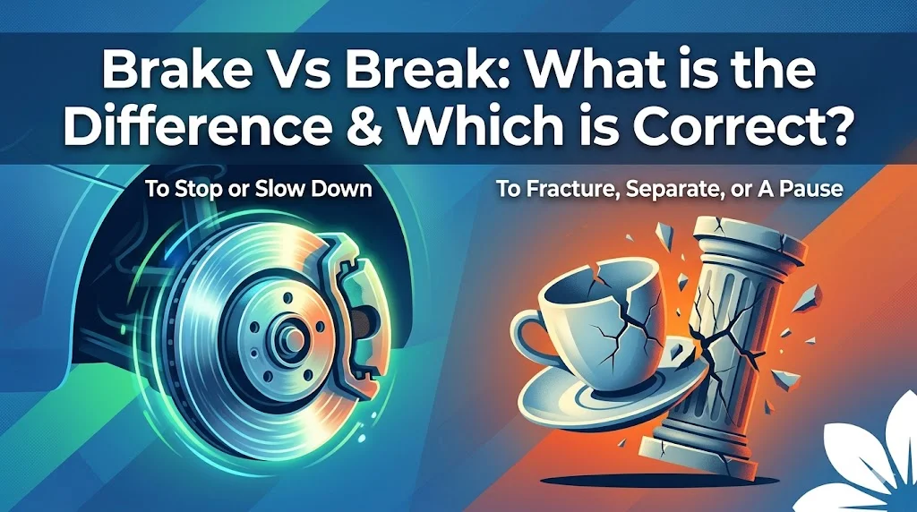 Brake Vs Break