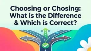 Choosing or Chosing