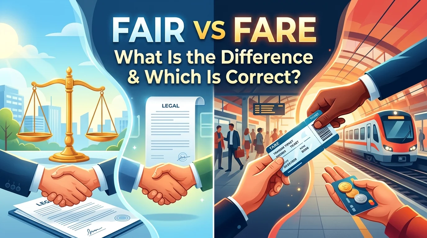 Fair vs Fare
