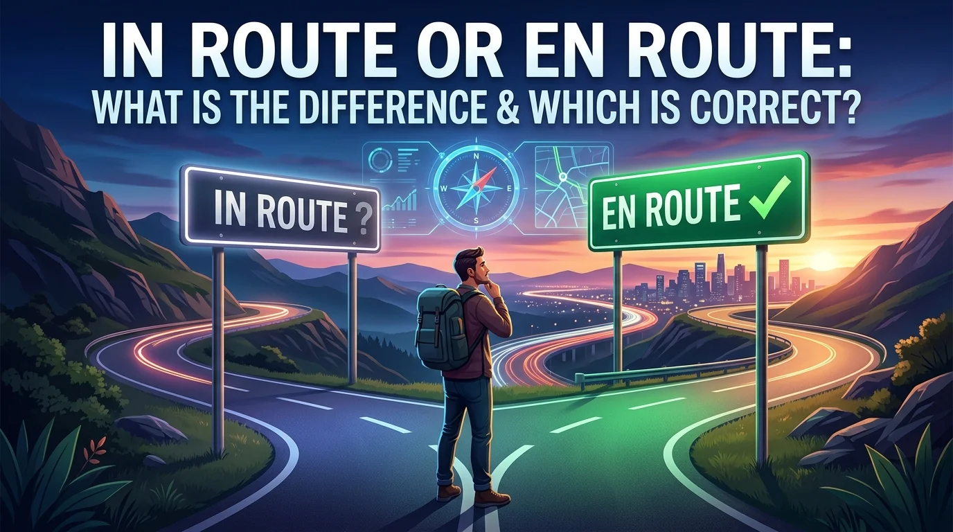 In Route Or En Route