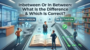 Inbetween Or In Between