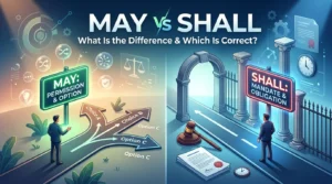 May vs Shall