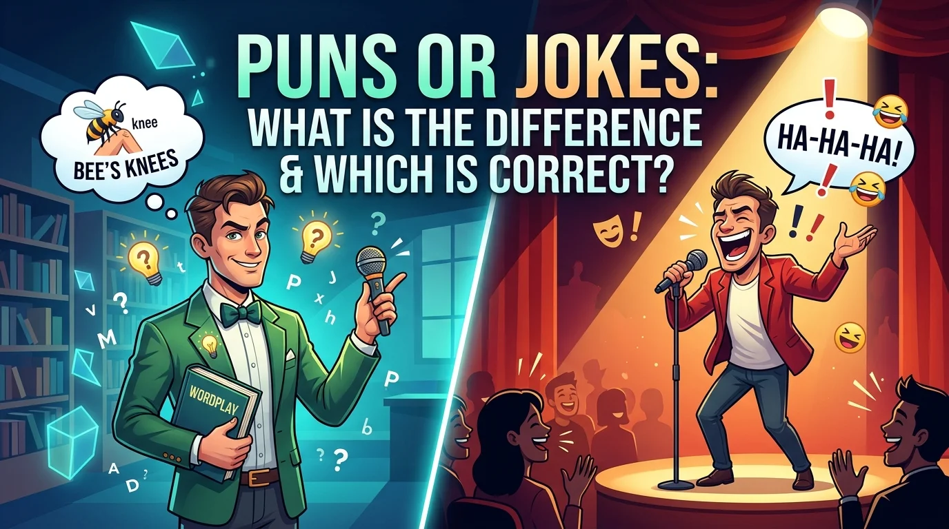 Puns or Jokes What is the Difference