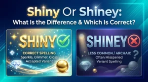 Shiny Or Shiney