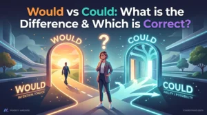 Would vs Could