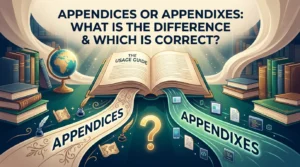 Appendices or Appendixes