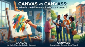 Canvas vs Canvass