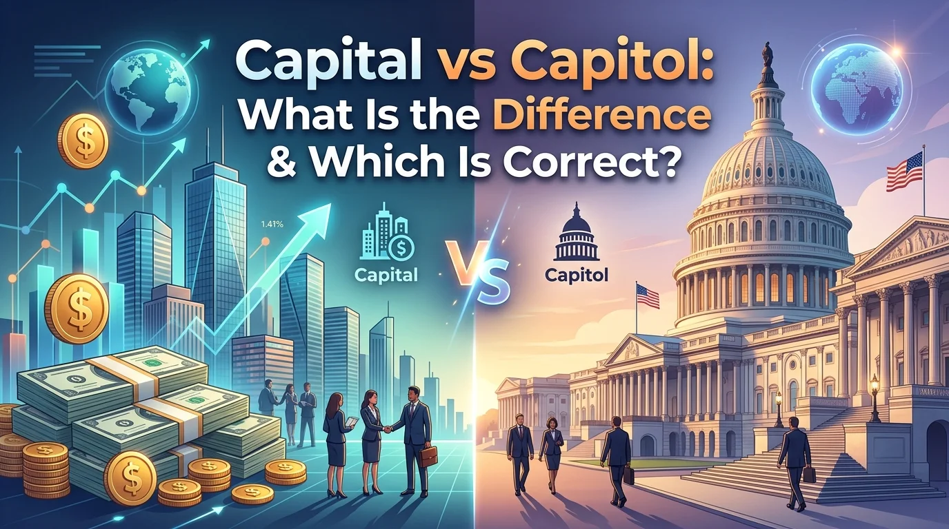 Capital vs Capitol