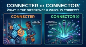 Connecter or Connector
