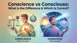 Conscience vs Consciouss