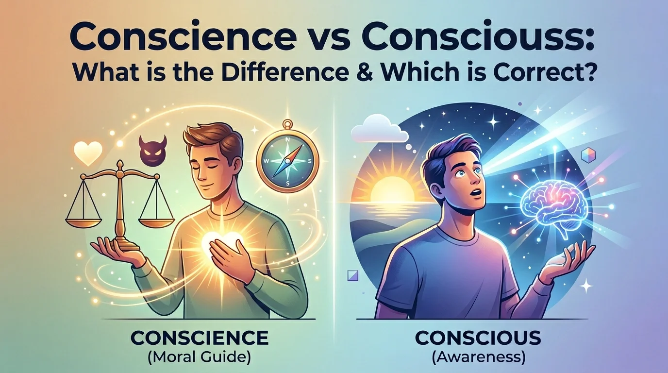 Conscience vs Consciouss