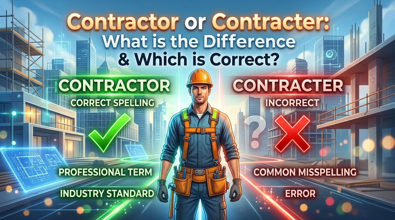 Contractor or Contracter