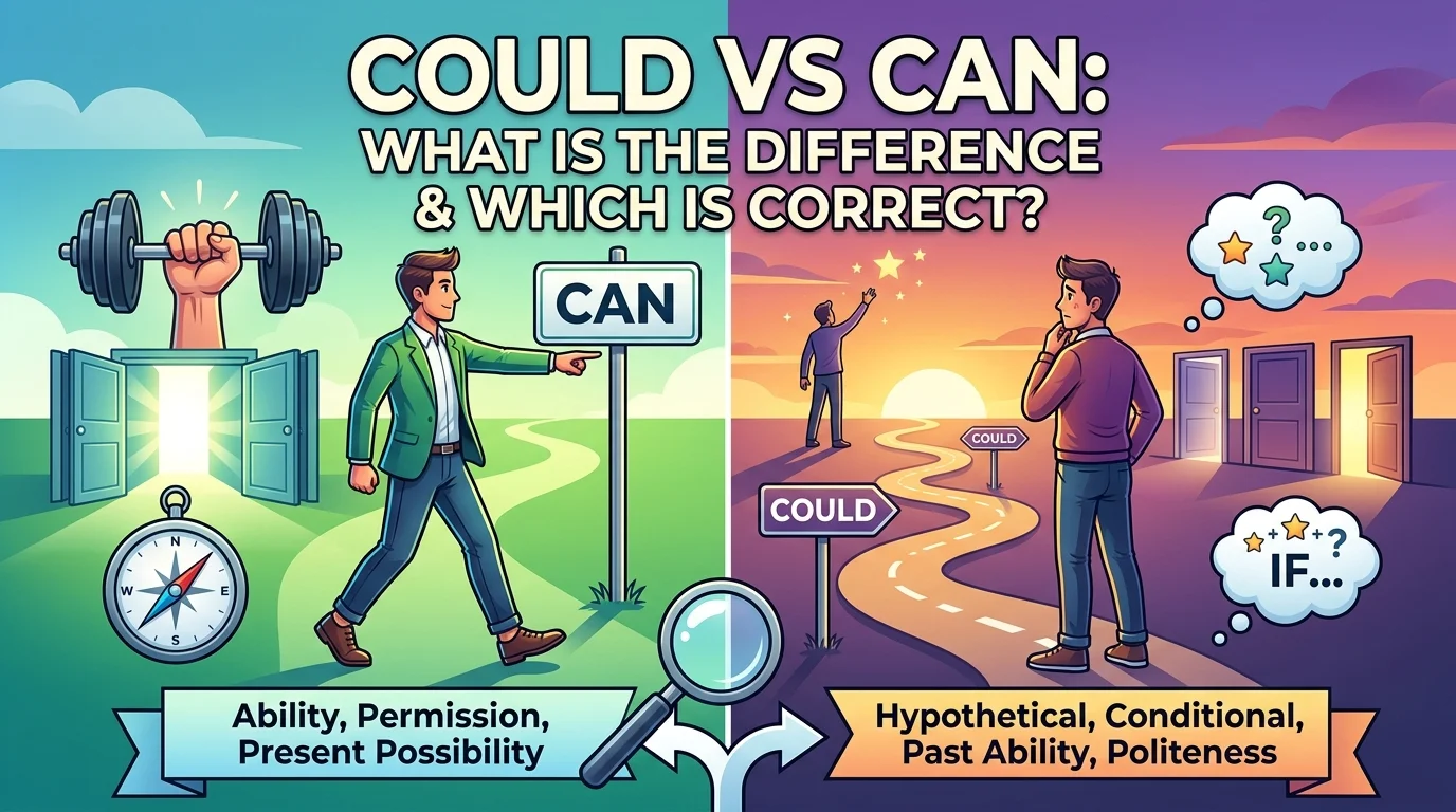 Could vs Can
