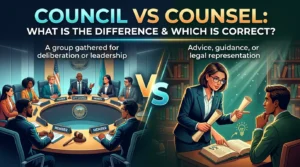 Council vs Counsel