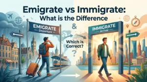 Emigrate vs Immigrate