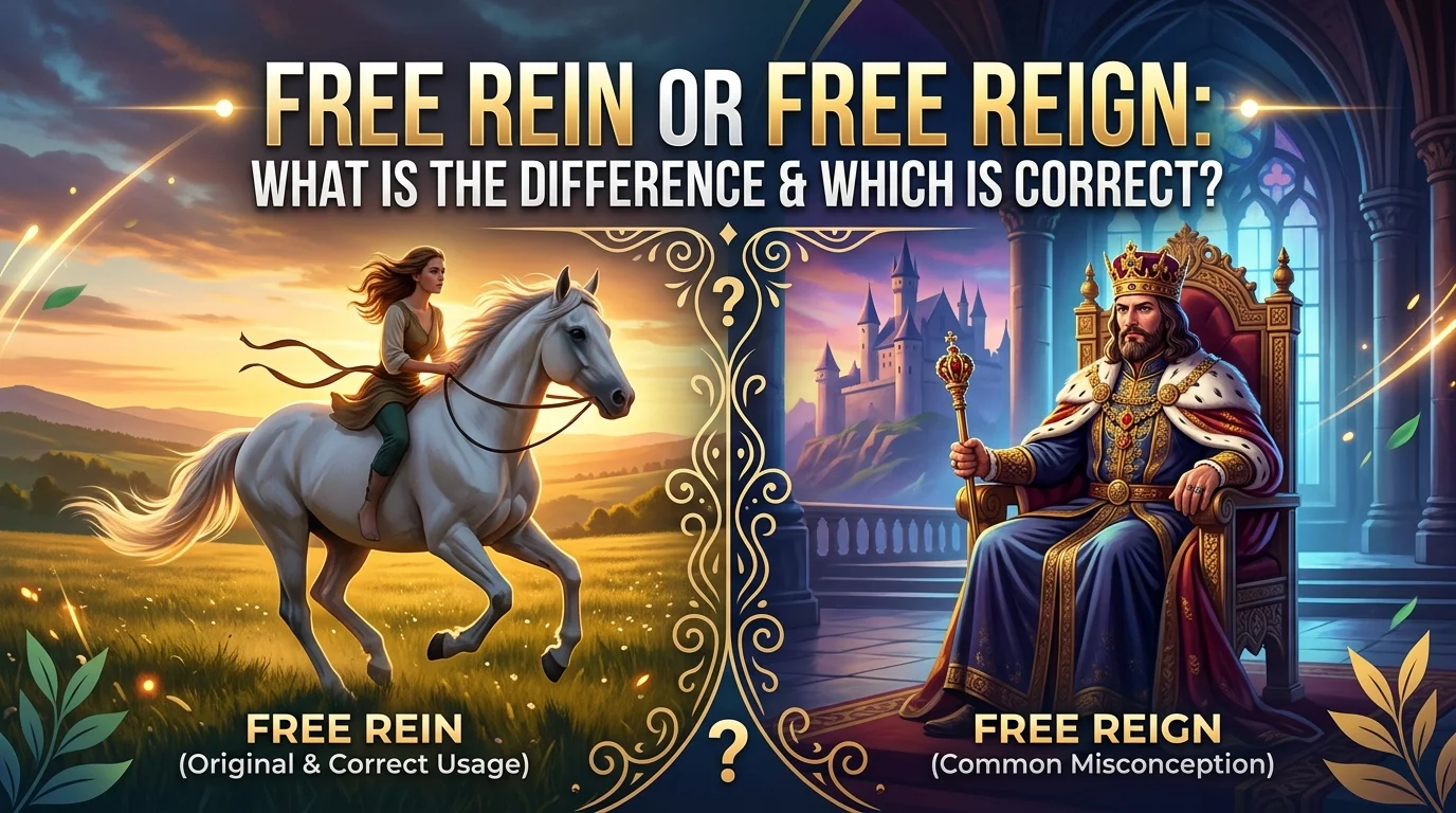 Free Rein or Free Reign