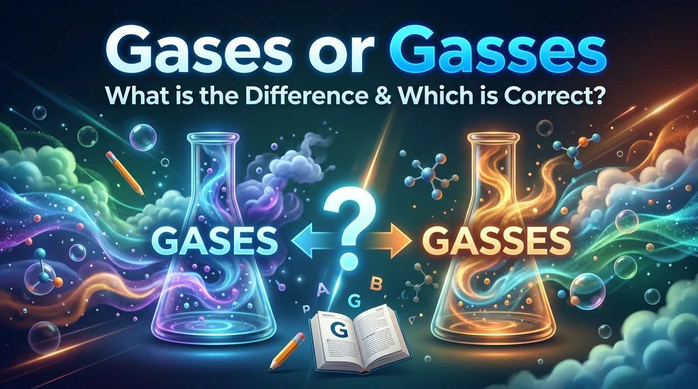 Gases or Gasses