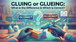 Gluing or Glueing