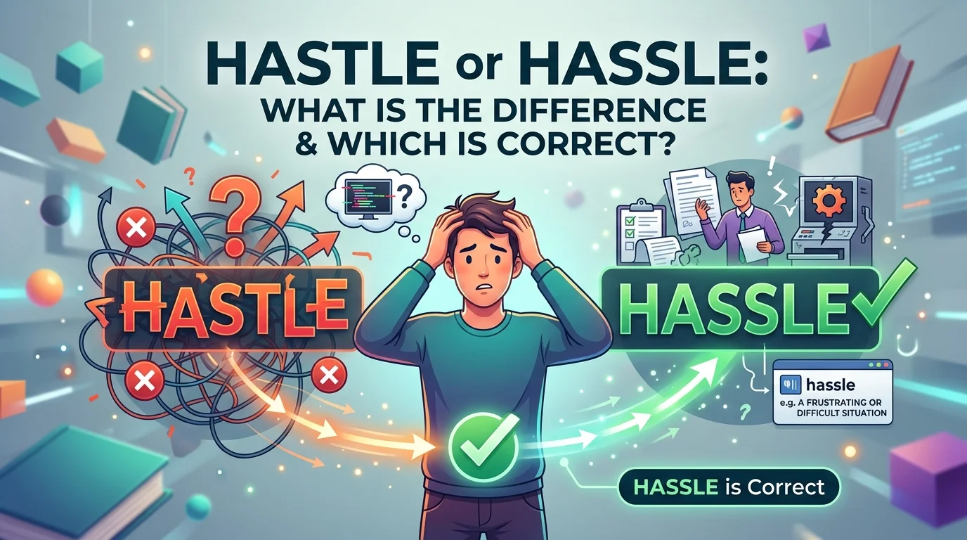 Hastle or Hassle