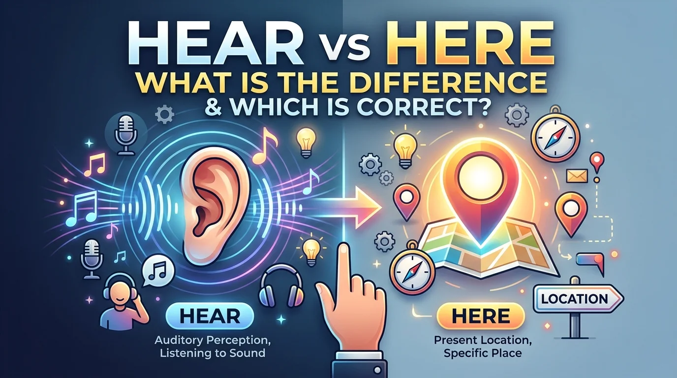 Hear vs Here