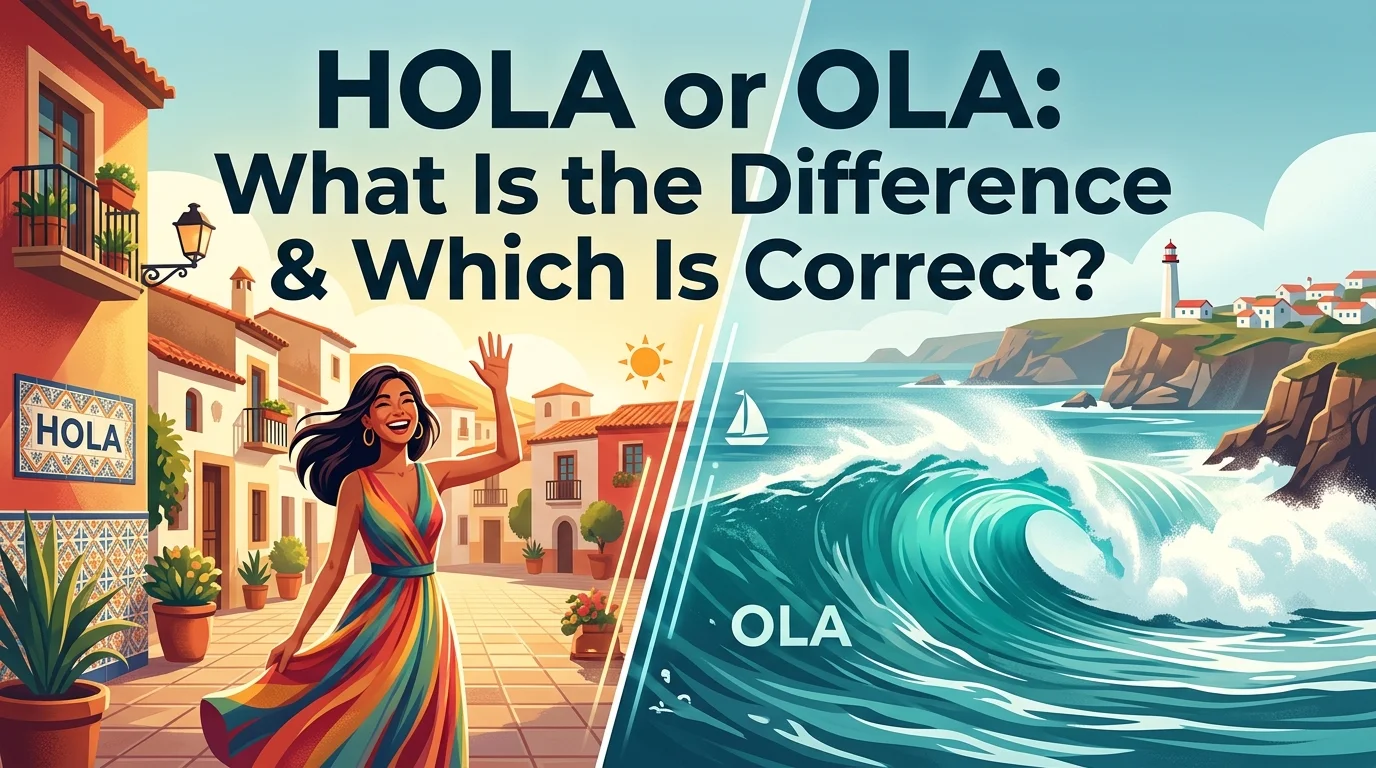Hola or Ola