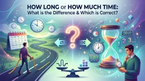 How Long or How Much Time