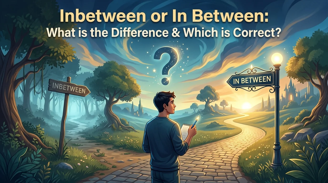 Inbetween or In Between