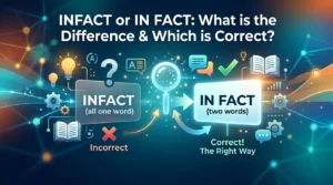 Infact or In Fact
