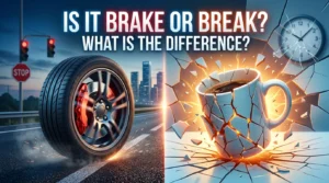 Is It Brake or Break? What Is the Difference?