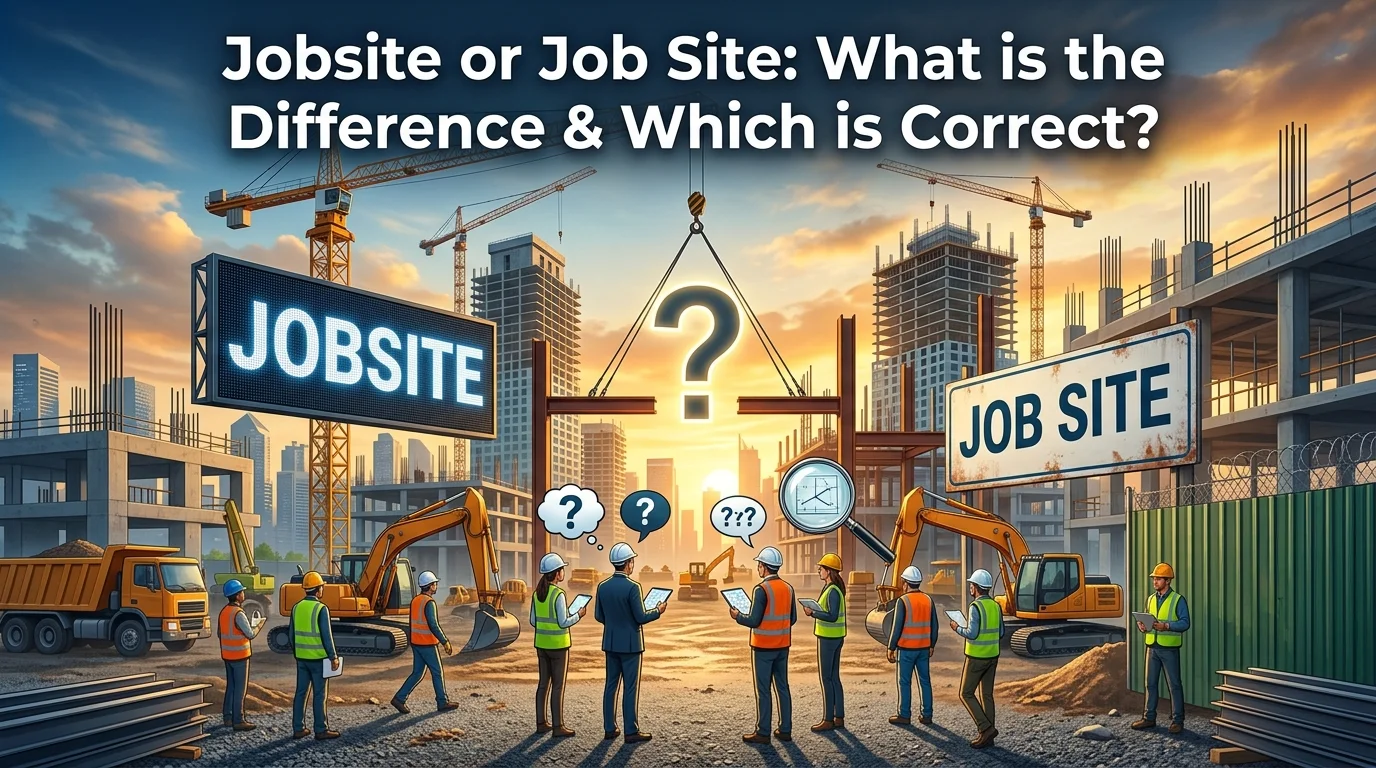 Jobsite or Job Site