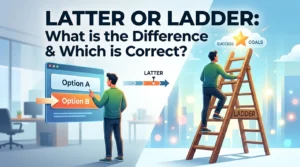 Latter or Ladder
