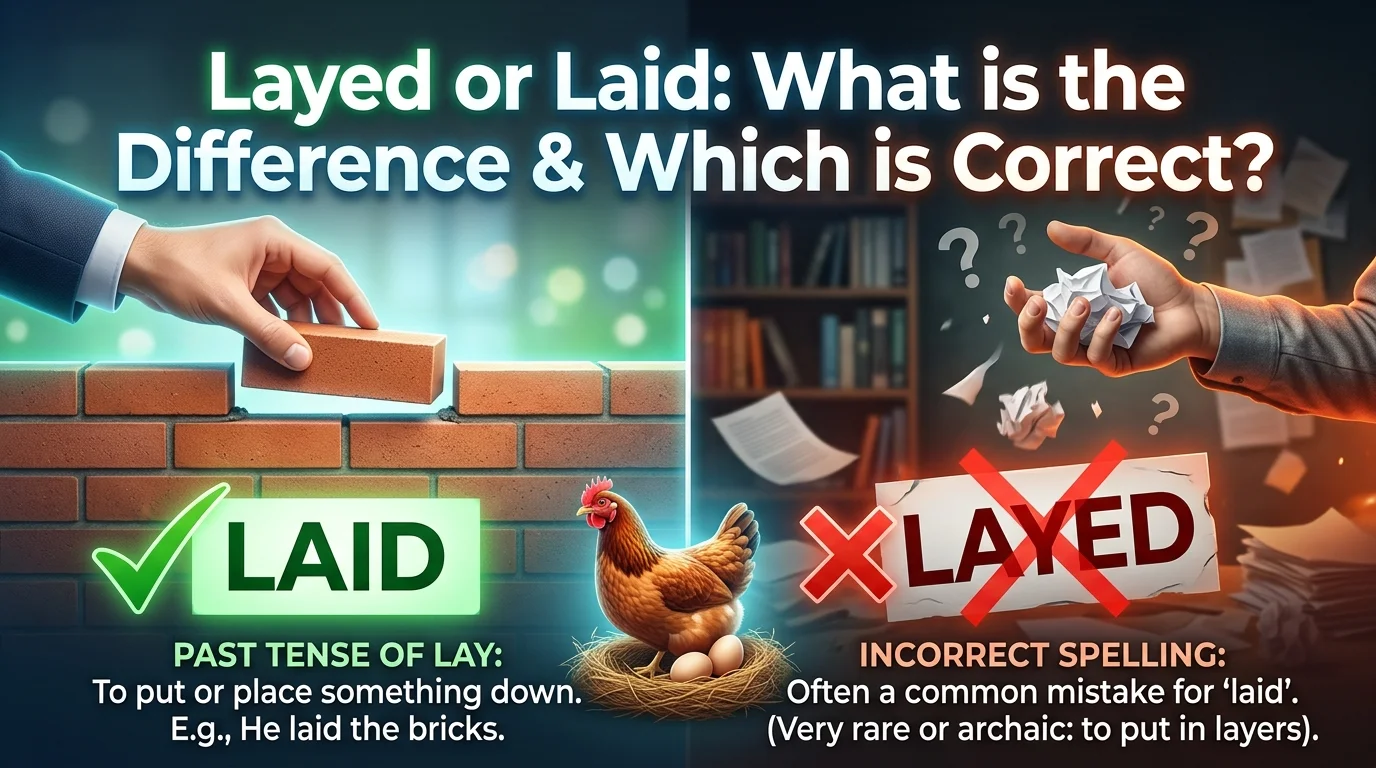 Layed or Laid
